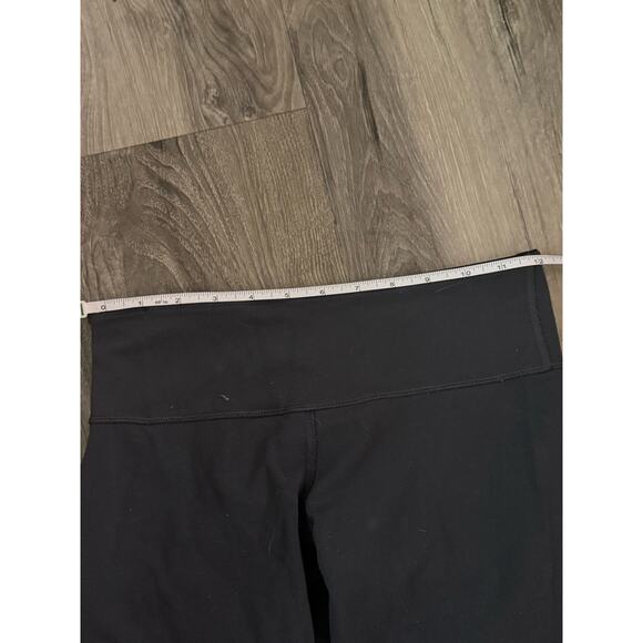 Lululemon Women’s Wunder Under Reversible Crop Leggings Black Gray Size 6 | GUC - Picture 6 of 9